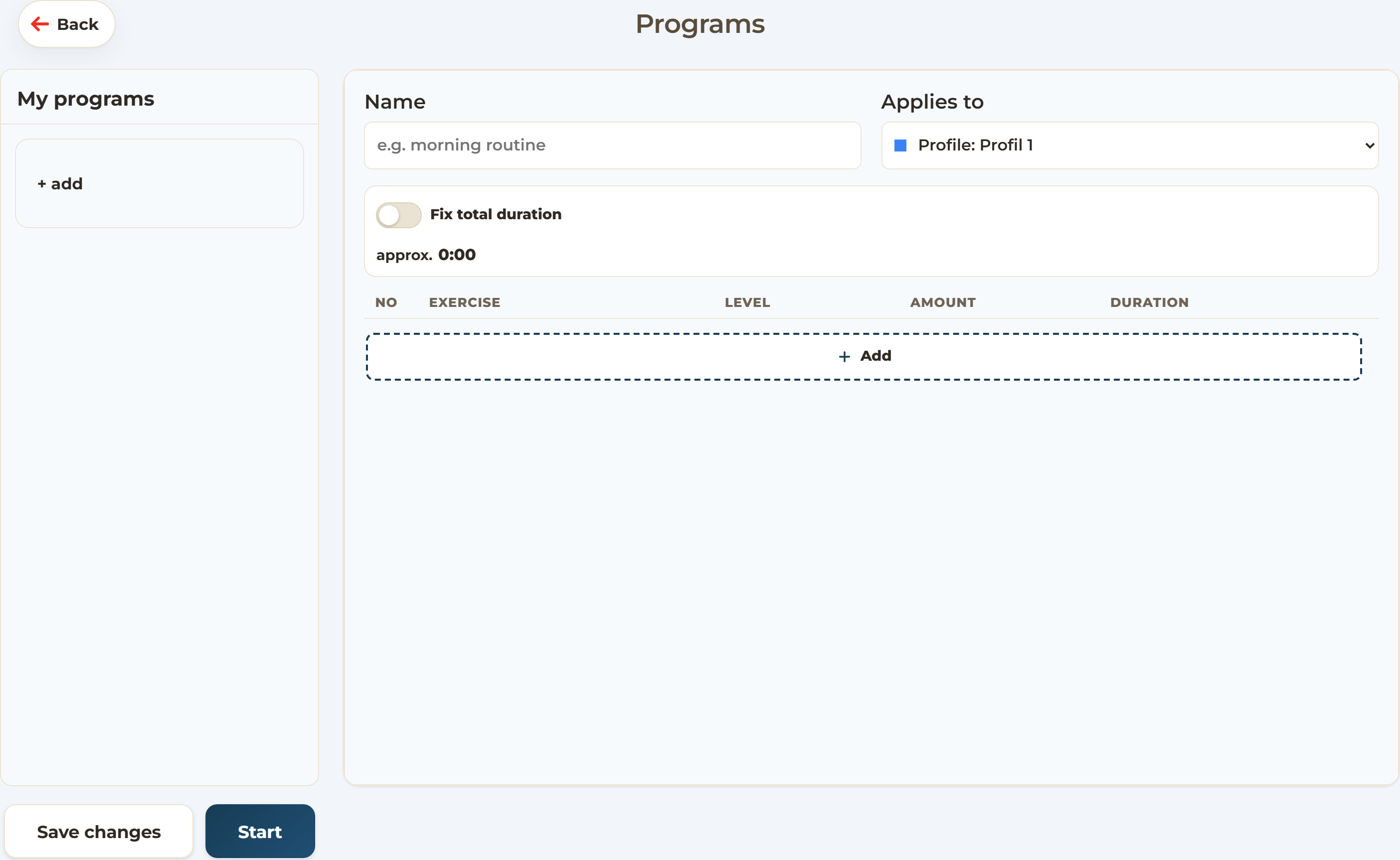 Programs